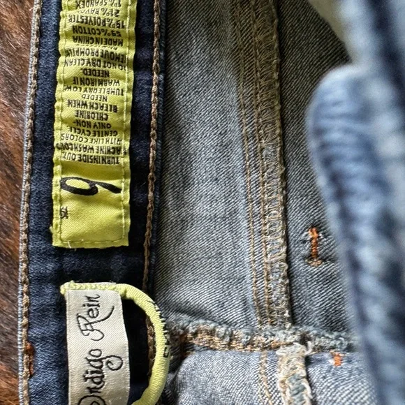 Indigo Rein Skinny Jeans Women’s Size 9 Stretch Denim - Picture 3 of 9